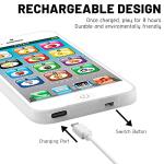 Wolmund Interactive Learning Phone with Lights for Kids