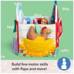 Ms. Rachel Sensory Learning Farm Plush Baby Book