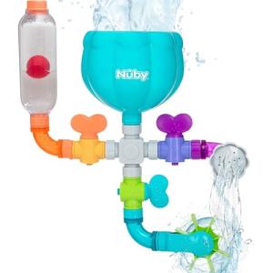 Nuby Wacky Waterworks Pipes Bath Toy for Kids
