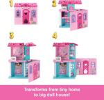 Barbie Chelsea Dollhouse with Accessories and Slide