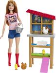 Barbie Chicken Farmer Doll Playset for Kids