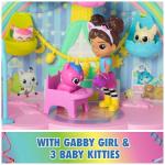 Gabby's Dollhouse Kitty Care Playset – 17 Pieces