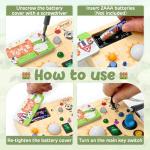 Montessori Busy Board for Toddlers with Lights