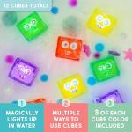 Glo Pals Light-Up Sensory Play Cubes - 12 Pack