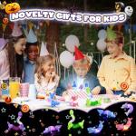 LED Animal Pop Tubes - 6 Pack Sensory Fidget