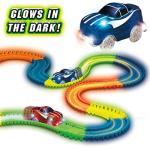 Glow in the Dark 10ft Bendable Racetrack Set