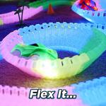 Glow in the Dark 10ft Bendable Racetrack Set