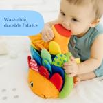 Flip Fish Sensory Stuffed Animal for Infants