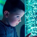 4FT Sensory Fish Bubble Tube Night Light Lamp