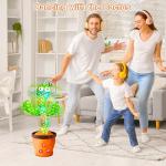 Talking Dancing Cactus Toy for Kids