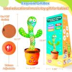 Talking Dancing Cactus Toy for Kids
