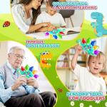 Dinosaur Color Sorting Sensory Toy for Kids