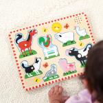 Melissa & Doug Farm Animals Sound Puzzle Set