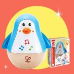 Colorful Penguin Musical Wobbler Toy for Kids