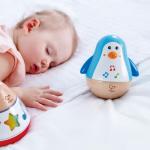 Colorful Penguin Musical Wobbler Toy for Kids