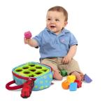 Melissa & Doug Shape Sorter Toy with Activity Bag