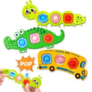 3PC Fidget Popper Sensory Toys for Kids
