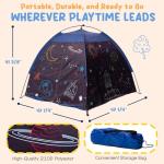 Cozy Blackout Sensory Tent for Kids 51"x51