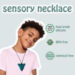 6 Pack Chew Necklaces for Sensory Kids