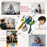 6 Pack Chew Necklaces for Sensory Kids