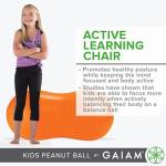 Peanut Shaped Balance Ball Chair for Kids