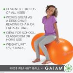 Peanut Shaped Balance Ball Chair for Kids