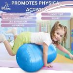 Meex Sensory Peanut Ball for Kids' Therapy