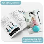 BABYGO® Sensory Peanut Exercise Ball for Kids