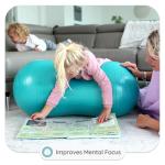 BABYGO® Sensory Peanut Exercise Ball for Kids