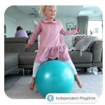 BABYGO® Sensory Peanut Exercise Ball for Kids