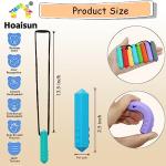 8 Pack Chew Necklaces for Sensory Kids