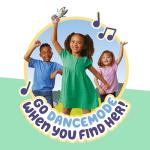 Bluey Hide and Seek Musical Toddler Figurine