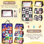 Black and White Tummy Time Sensory Toy