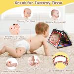 Black and White Tummy Time Sensory Toy
