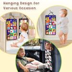 Black and White Tummy Time Sensory Toy