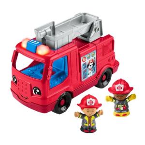 Fisher-Price Little People Musical Fire Truck Toy