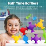 BUNMO Suction Bath Toys for Creative Play
