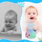 Light-Up Whale Bath Toy for Toddlers