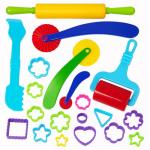 17-Piece Playdough Tools Set for Kids