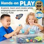 Outer Space Sensory Bin Play Set for Kids