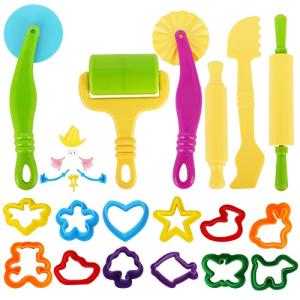 25pc Dough Tools Set for Creative Play