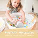 Silicone Nesting Bowls and Sieve for Sensory Play