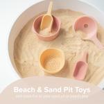 Silicone Nesting Bowls and Sieve for Sensory Play