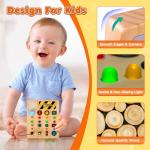 Busy Board Montessori Sensory Toy for Toddlers