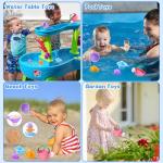 Fun Mold-Free Bath Toys for Toddlers, 5-Pack
