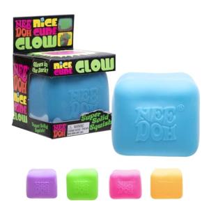 Glow-in-the-Dark NeeDoh Nice Cube Sensory Toy