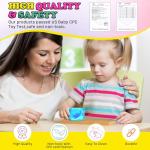 Glow in the Dark Whale Stress Squishy Toy