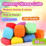 24 Pack Soft Slow Rising Fidget Stress Balls