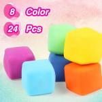 24 Pack Soft Slow Rising Fidget Stress Balls