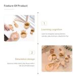 Montessori Sensory Bin Toys for Toddlers - 9 Pieces